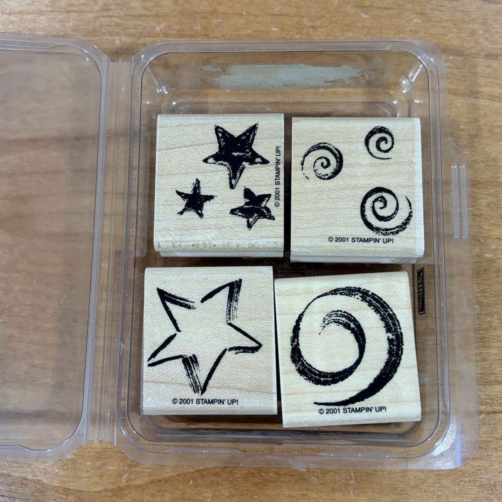 Stampin' Up! STARS $ SWIRLS Stamp Set